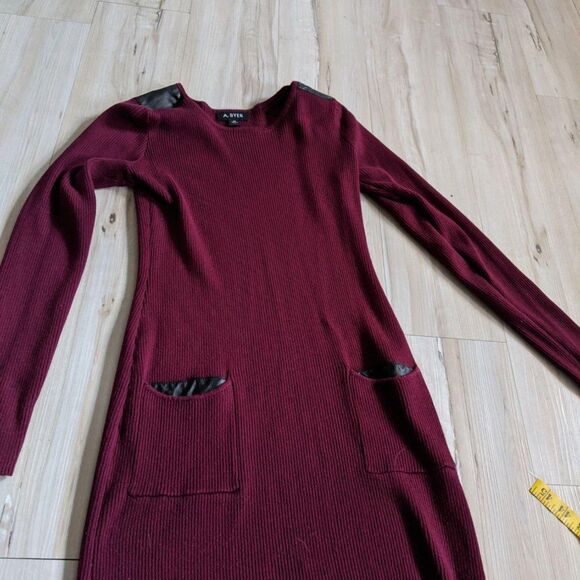 A byer Women’s Knit Sweater Top Shirt Casual Dress - Picture 1 of 5